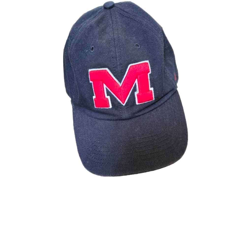 Ole Miss 47 Navy Red Logo